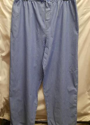 Мужские пижамные домашние штаны, разм. 56/58