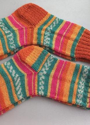 Носки ручной работы