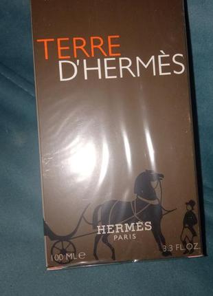 Парфум hermes terre d'hermes 100мл чоловічій