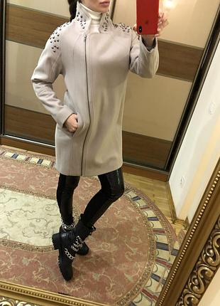 Пальто h&m шерсть розмір м