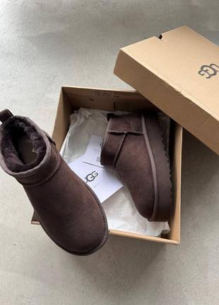 Угги люкс качество теплы замшевы на платформе