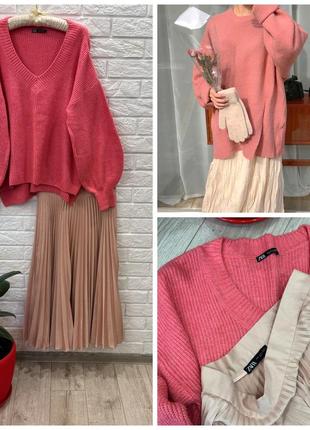 Продам набором светр, спідницю пліссе zara