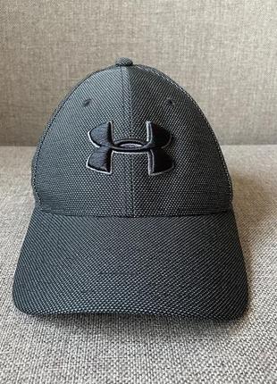 Бейсболка оригінал кепка under armour men's heathered blitzing 3.0 1305037-001 m/l