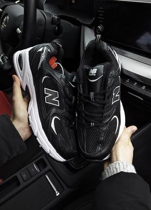 Чоловічі зимові кросівки new balance 530 чорні
