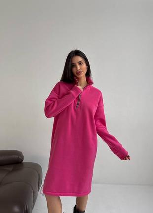 Теплое платье