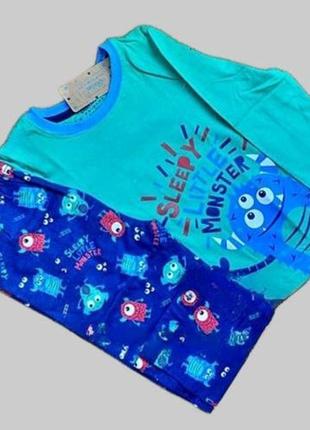 Байкова піжама для хлопчика  оригінал примарк primark байка-трикотаж