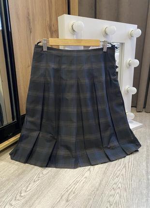 Нейлоновая юбка плиссе.