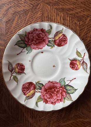 Блюдце ( із квітковими візерунками та візерунок повітряної кулі)