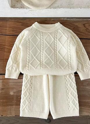 Ангоровый костюм для девочки