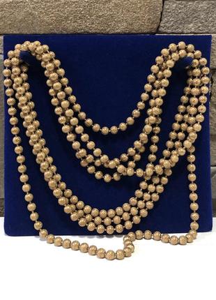 Винтажное колье, винтажная цепь, цепочка в стиле trifari, monet. винтаж.