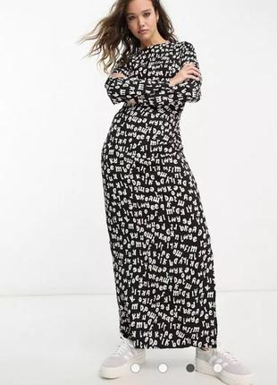 Сукня максі поатия mango сукня довга з розрізом плаття ефектне3 фото