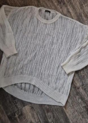 Светр павутинка оверсайз sisley