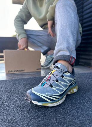 Salomon xt6 adv dover blue кросівки