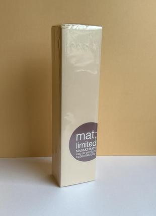 Masaki matsushima mat; limited парфюмированная вода оригинал!