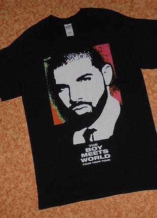 Футболка drake/дрейк/the boy meets world tour/мерч