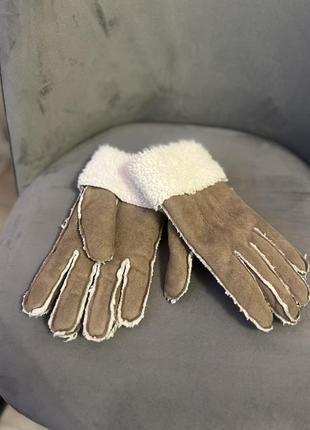 Теплые варежки/ перчатки