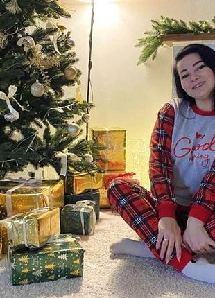 🎄🎄🎄 пижама теплая пижамка хлопковая пижама с начесом новогодняя пижама