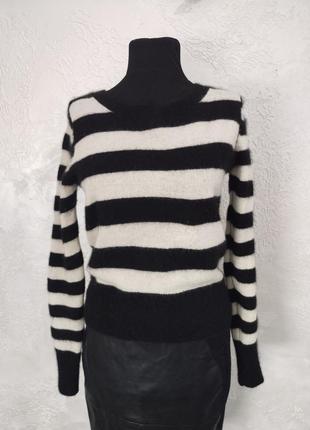 Свитер кашемировый в полоску cape daisy