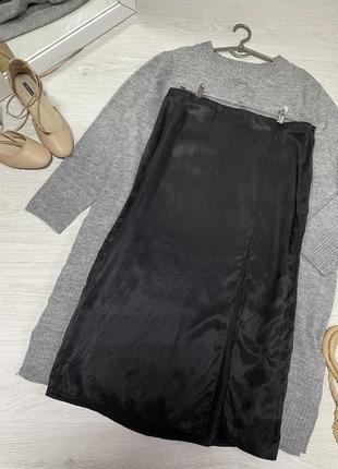Юбка миди h&m лиоцелл