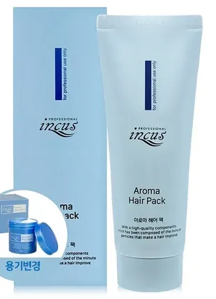 Incus aroma hair pack восстанавливающая увлажняющая маска для волос