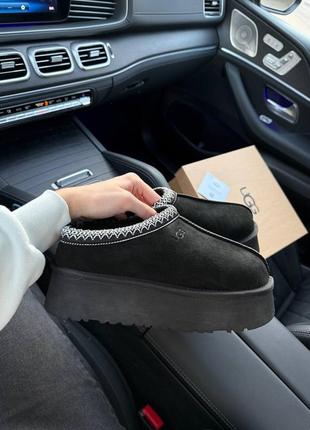 Угги угги угги Alp ugg LA Shores chunky sandals Nero black premium4 фото