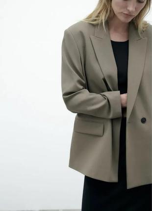 Пиджак zara оверсайз