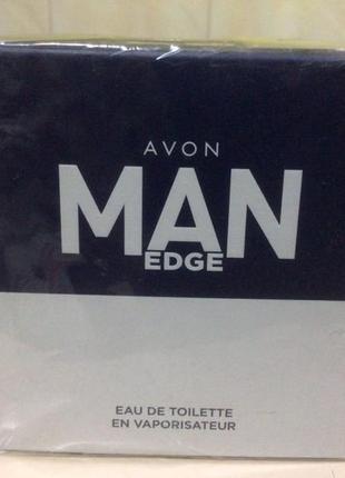 Мужская туалетная вода man  edge avon (75 мл)