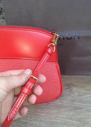 Louis vuitton suhali leather lockit epi сумка клатч оригинал lv3 фото