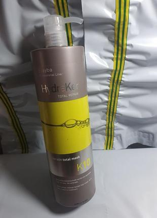 Литр hydraker erayba k10 keratin total mask 10в1 несмываемая маска с креатином 10 в 1