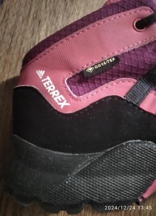 Дитячі черевики (кросівки) adidas terrex gore-tex 16,5 см6 фото