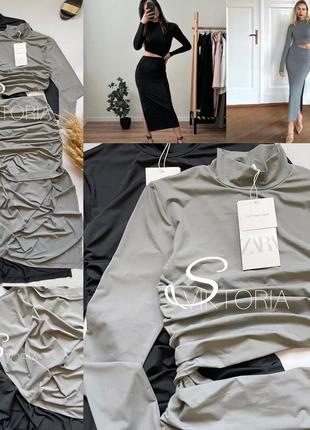 Платье платье миди zara