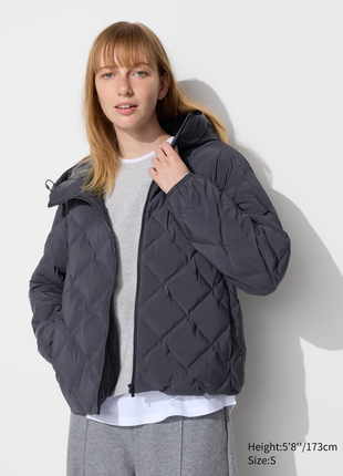 Куртка puffertech парка uniqlo