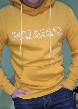 Стильна фірмова кофта батнік толстовка пайта.pull&bear.м-л
