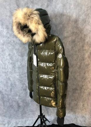 Шикарный пуховик монклер бренд италия куртка moncler