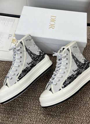 Кеди dior високі2 фото