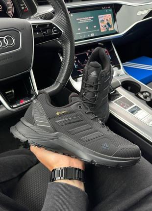 Термо кроссовки мужские adidas terrex black4 фото