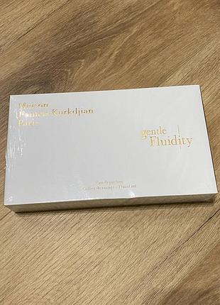 Набір maison francis kurkdjian gentle fluidity gold 5х11 мл. мейсон франсіс куркджан джентл флюїд 5x11 ml