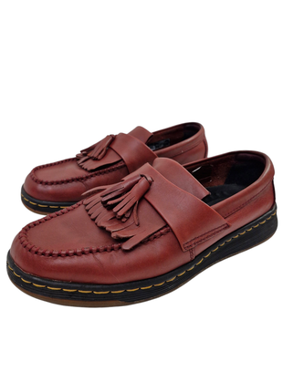 Стильные кожаные лоферы dr.martens