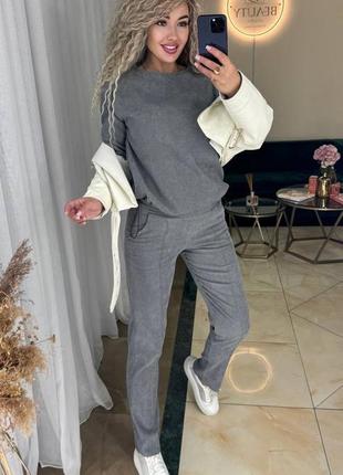 6️⃣5️⃣0️| грн вельветовый костюм брючный2 фото