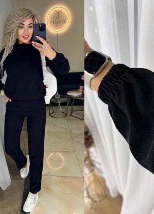 6️⃣5️⃣0️| грн вельветовый костюм брючный6 фото