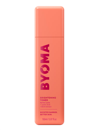 Освітлюючий тонік для обличчя з молочною кислотою byoma brightening toner, 150 мл