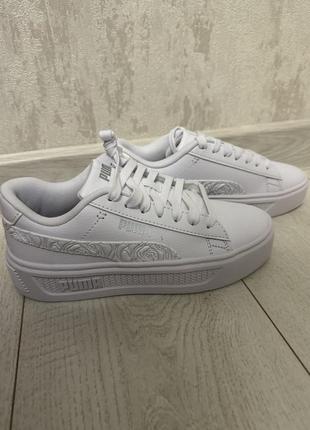 Кроссовки женские puma smash platform v3 imprints оригинал