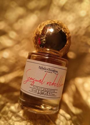 Парфумована вода bibliotheque sensual rebellion 16ml