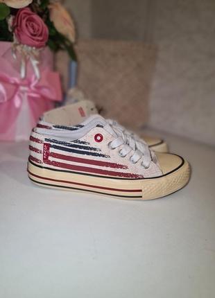 Кеди дитячі levi's, устілка 19 см