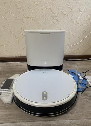 Робот-пылесос lydsto g2 white со станцией самоочистки