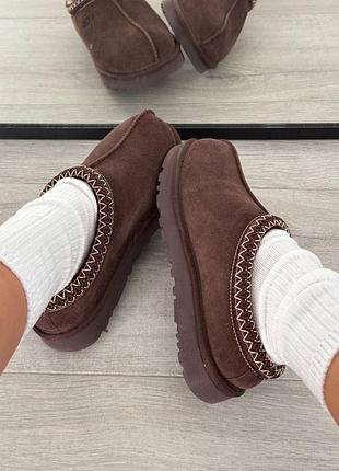 Уггі ugg Сапоги tasman brown (premium)