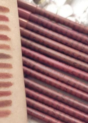 Нюдові олівці для губ