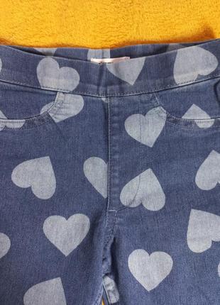 Джинсы для девочки 4