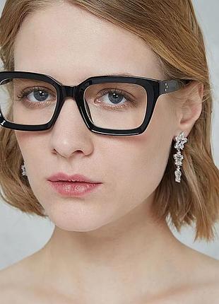 Модные имиджевые офисные очки (комплект из 2 пар!)