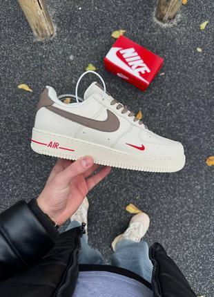 Зимние кроссовки nike air force, топ качество (essenti mocco low)